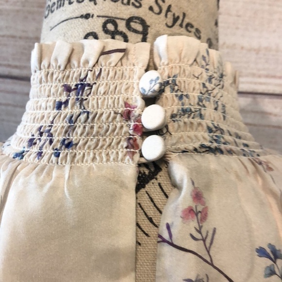 Rachel Zoe Meade Cold Shoulder Dress Silk Chiffon NWT Mini Ivory Size 2 - Picture 9 of 13